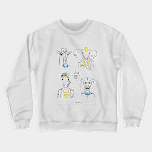 Hipster Boys Club Crewneck Sweatshirt